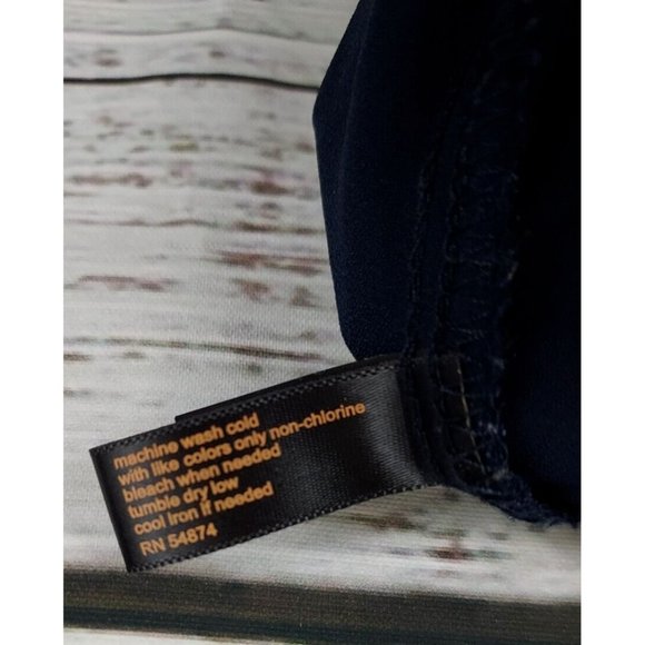 Outback Red Small Blue Multi-Layered Button Accented Loose Top Women's - Picture 6 of 10